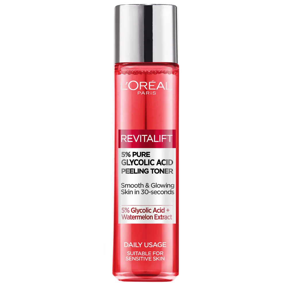 L’Oreal Paris 5% Glycolzuur Peelingtoner 180 ml Afbeelding 1