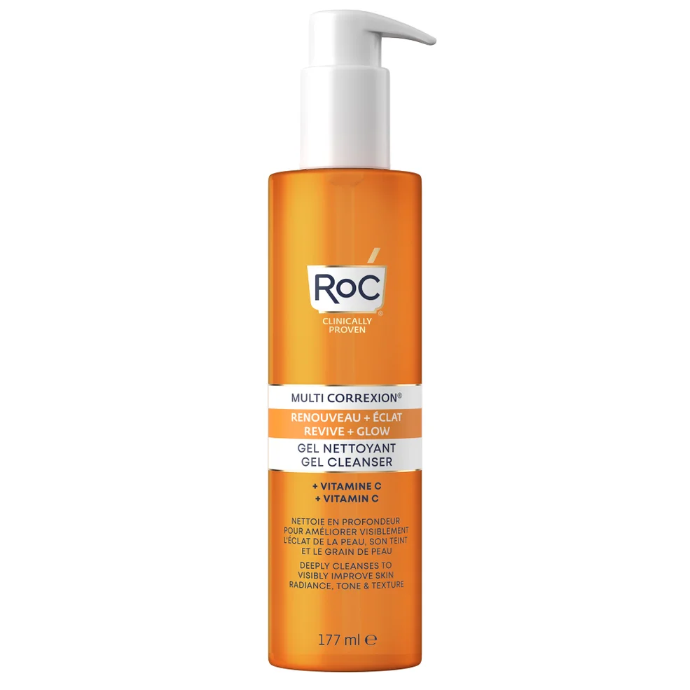 RoC Multi Correxion Revive and Glow Gel Cream Cleanser 177ml Afbeelding 1