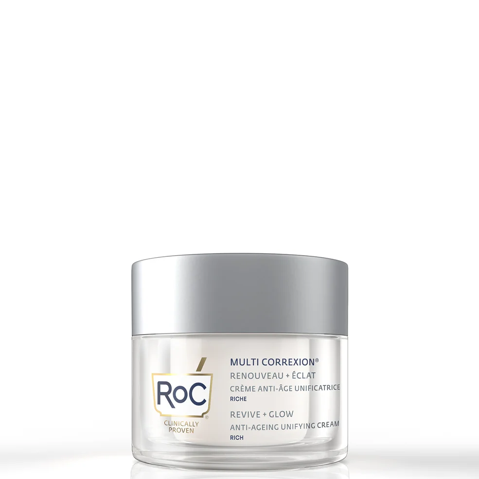 RoC Multi Correxion Revive and Glow Anti-Ageing Unifying Cream Rich 50ml Afbeelding 1