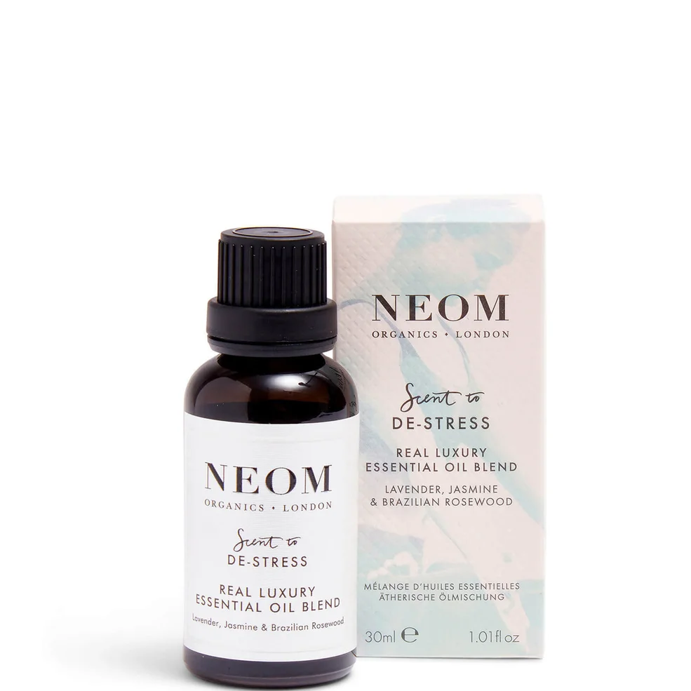 NEOM 30 ml Real Luxury De-Stress Mix van Essentiële Oliën (Supersize 30 ml) Afbeelding 1