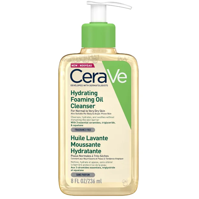 CeraVe Hydraterende Schuimende Oliecleanser 236 ml