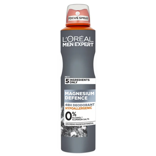 L'Oréal Paris Men Expert Hypoallergene Deodorant 48 Uur Bescherming 250 ml