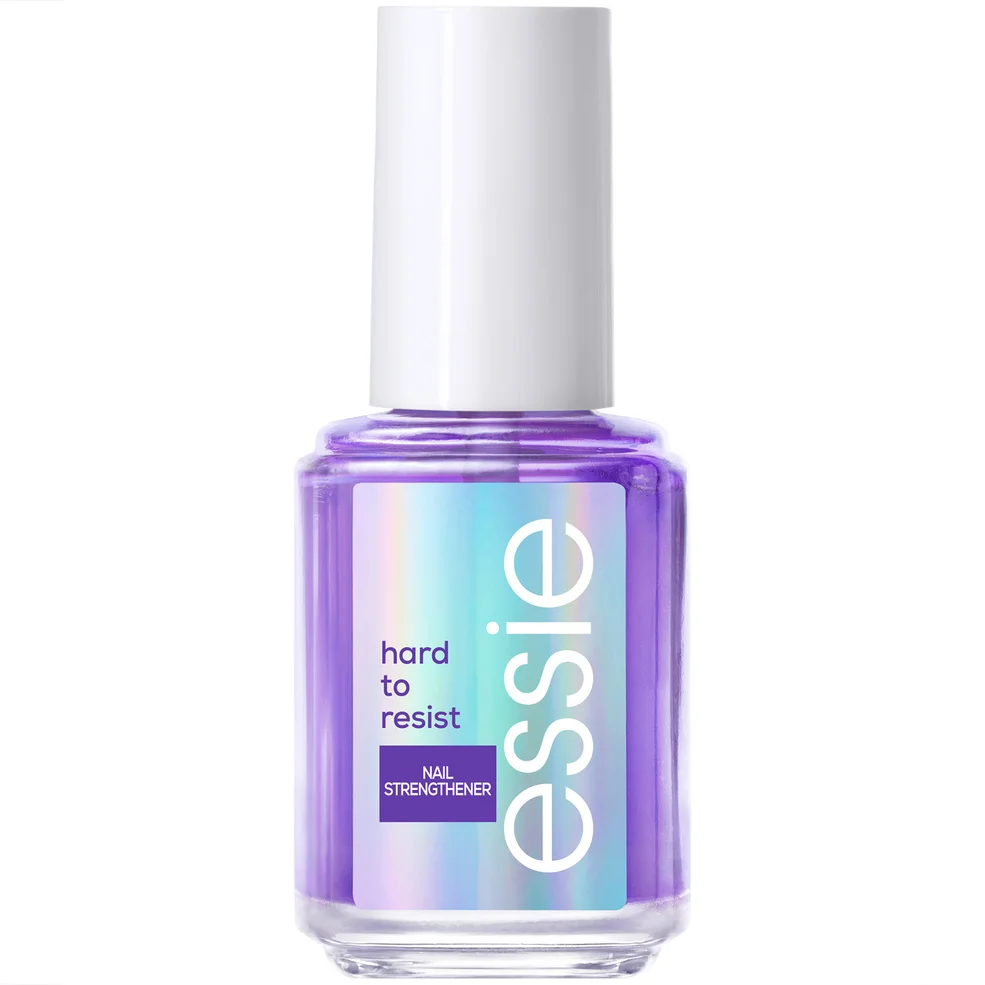 essie Nail Care Hard to Resist Nail Strengthener - Purple Tint 13.5ml Afbeelding 1