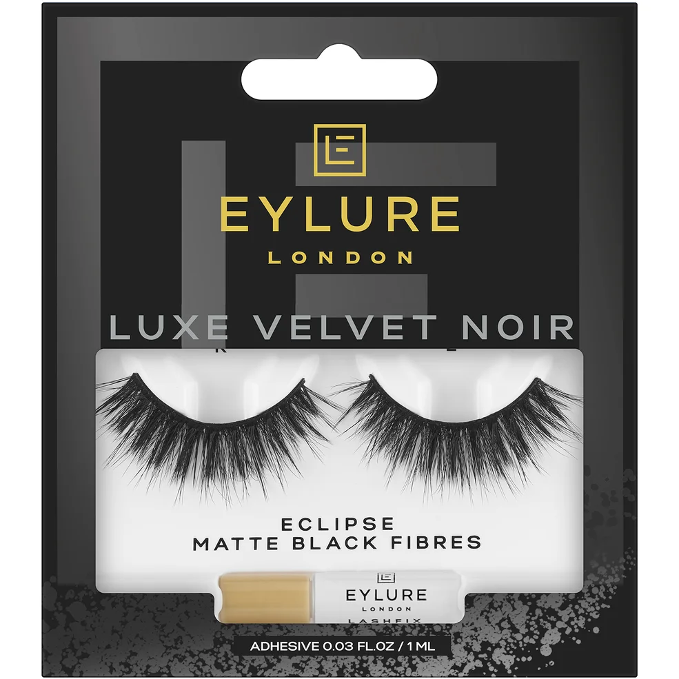 Eylure Luxe Velvet Noir False Lashes - Ecplise Afbeelding 1