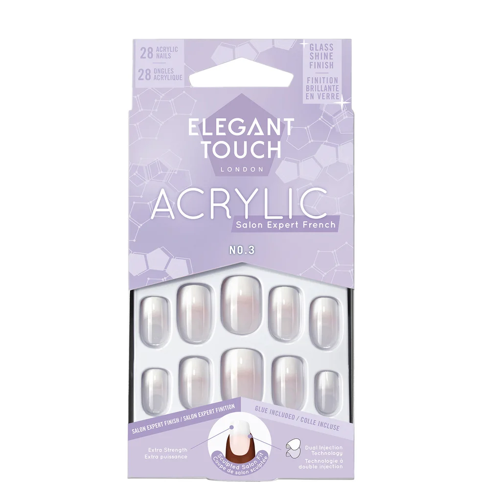ET French Acrylic No 03 Long Square Afbeelding 1