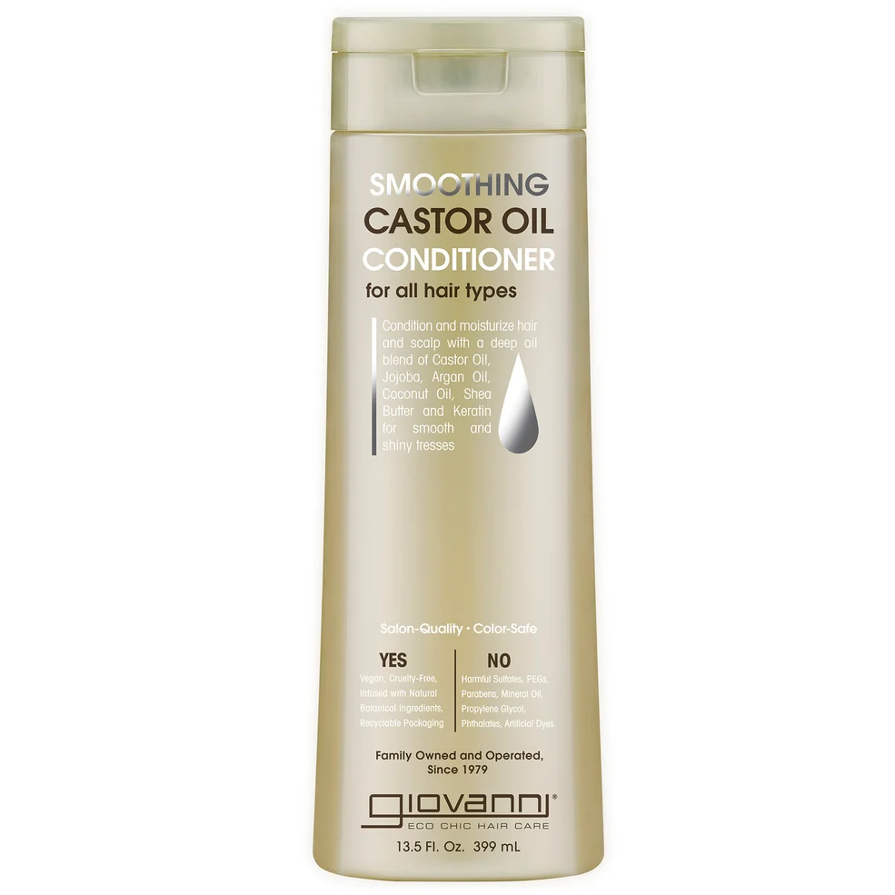 Giovanni Smoothing Castor Oil Conditioner 399ml Afbeelding 1