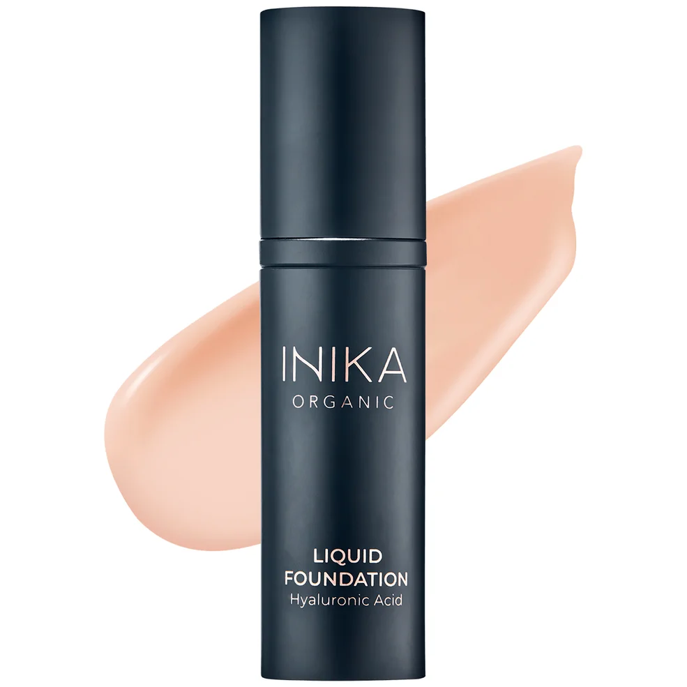 INIKA Organic Liquid Foundation 30ml (Various Shades) Afbeelding 1