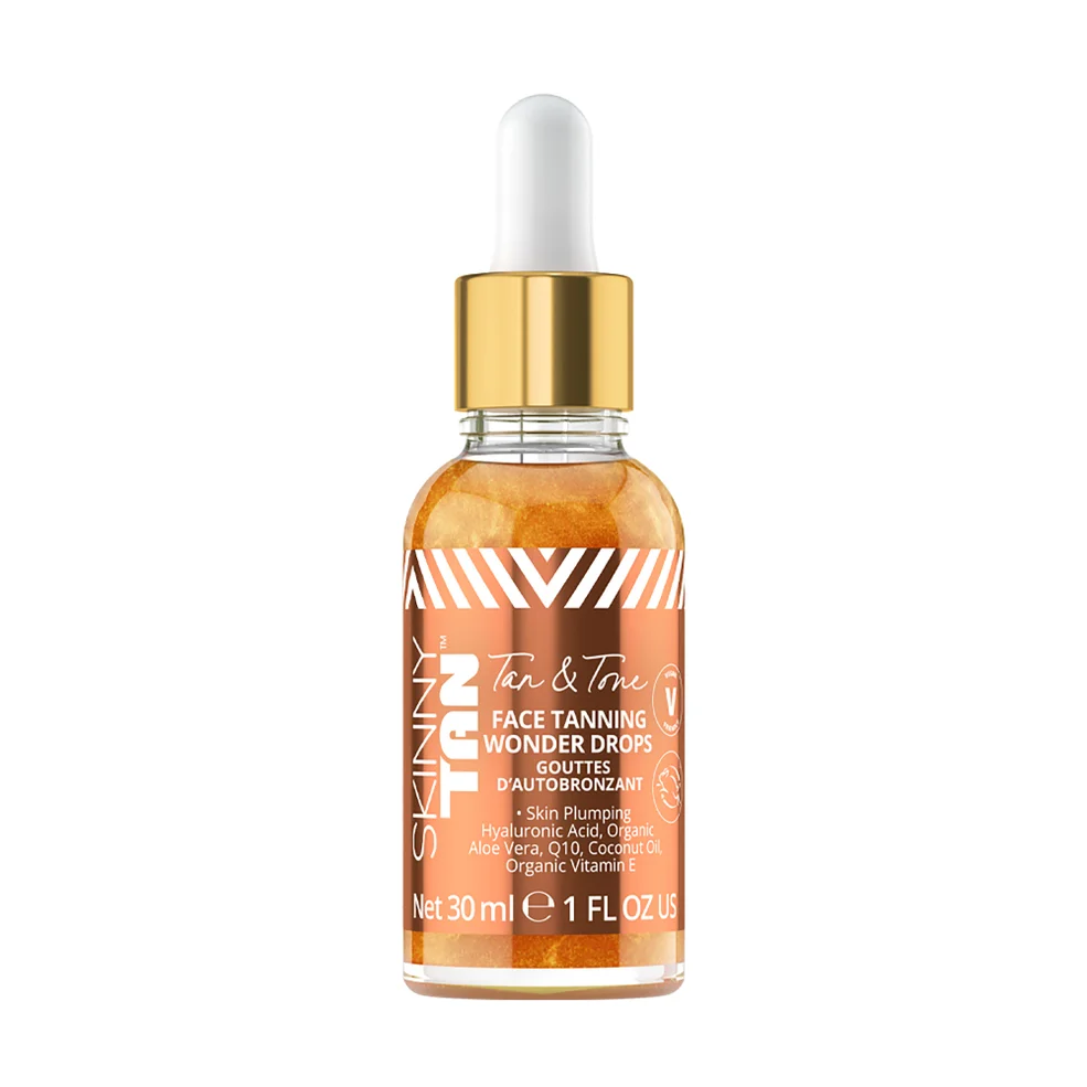 Skinny Tan Wonder Serum Face Tanning Drops 30ml Afbeelding 1
