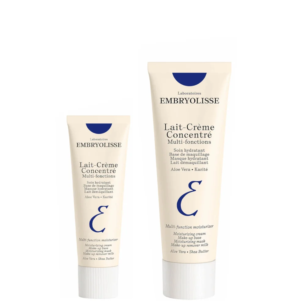 Embryolisse Lait-Crème Concentré Multi-Purpose Moisturiser Home and Away Duo Afbeelding 1
