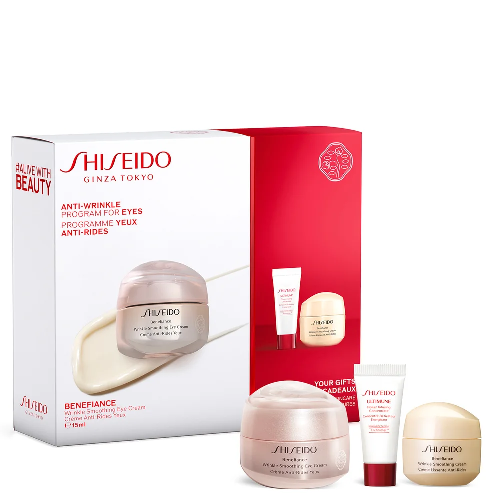 Shiseido Benefiance Wrinkle Smoothing Eye Set Afbeelding 1