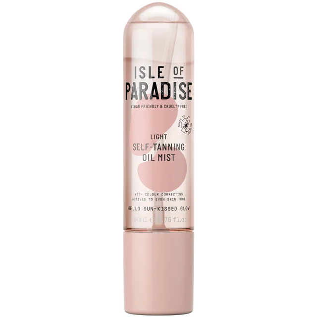 Isle of Paradise Lichte Zelfbruiningsoliespray 200 ml