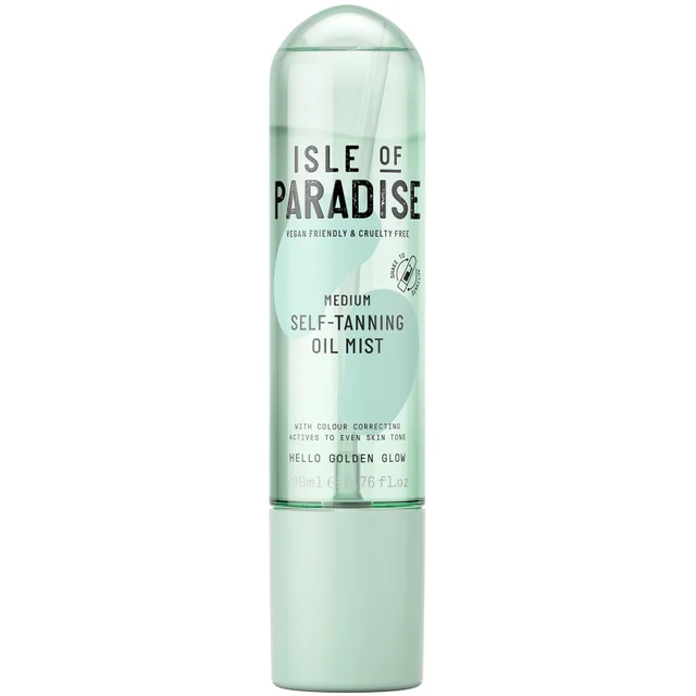 Isle of Paradise Medium Zelfbruiningsoliespray 200 ml