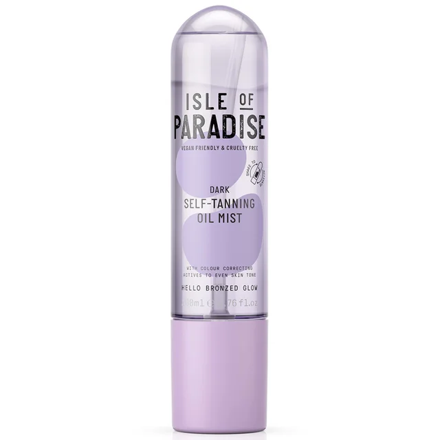 Isle of Paradise Dark Zelfbruiningsoliespray 200 ml