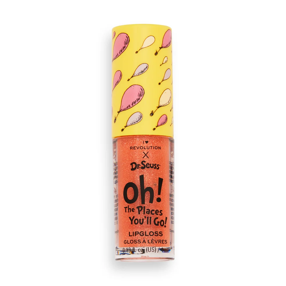 I Heart Revolution x Dr. Seuss Oh, The Places You’ll Go! Lip Gloss 4ml Afbeelding 1