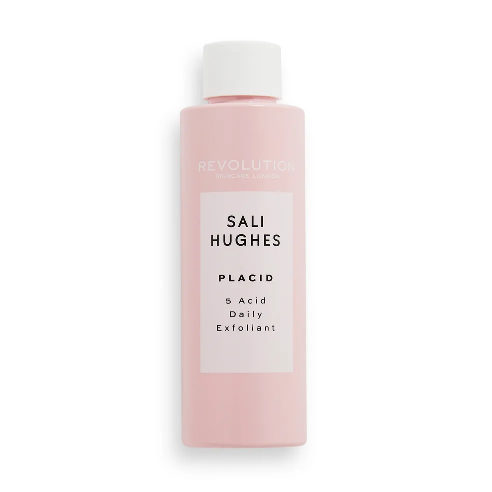Revolution Skincare X Sali Hughes Placid 5-Acid Daily Exfoliant 150ml Afbeelding 1