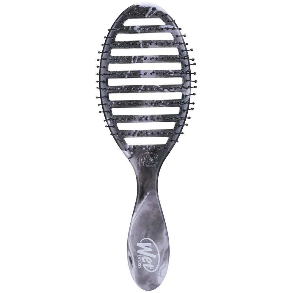 WetBrush Speed Dry Metallic Marble Brush - Onyx Afbeelding 1