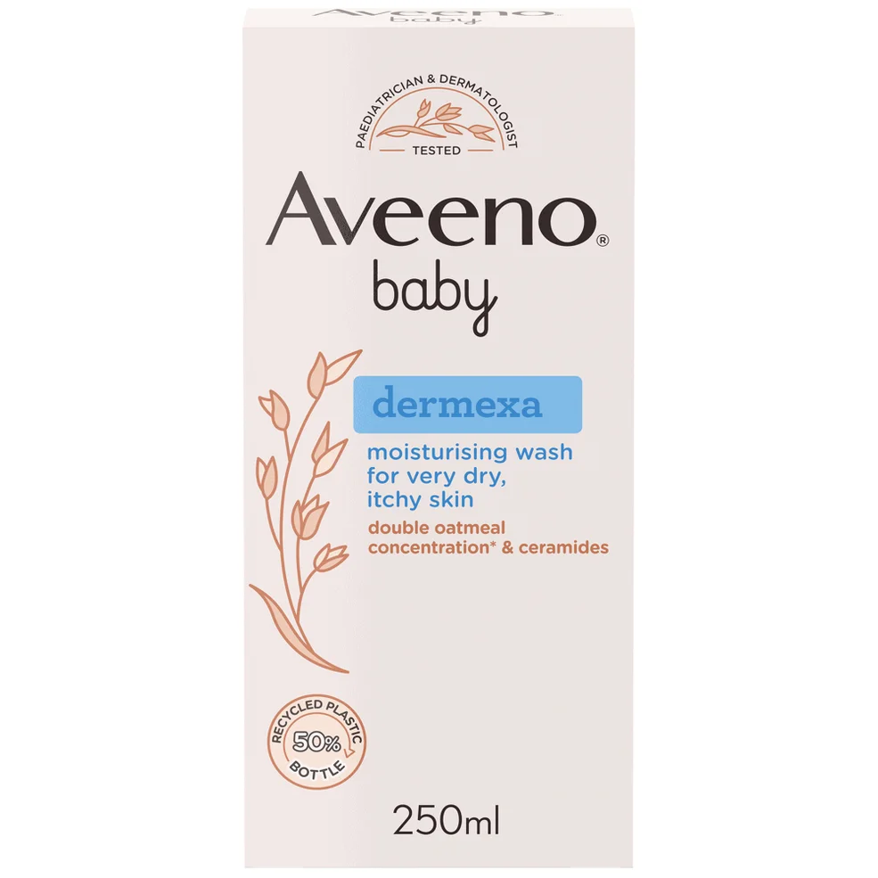 Aveeno Baby Dermexa Moisturising Wash 250ml Afbeelding 1