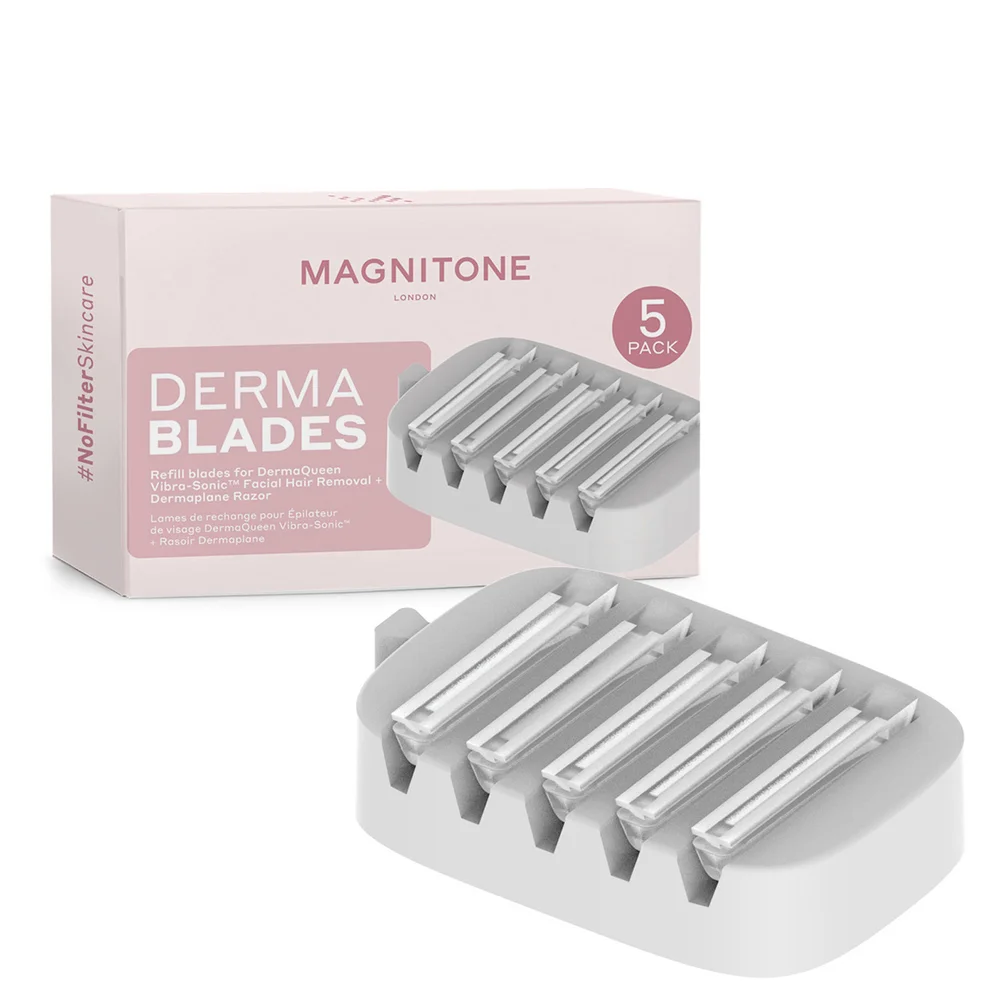MAGNITONE London DermaQueen Razors Refill (5 Pack) Afbeelding 1
