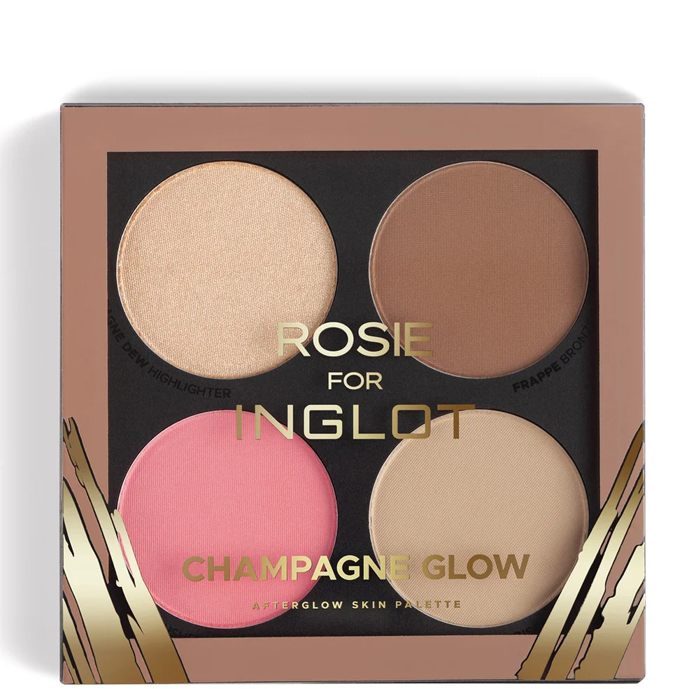 Inglot Rosie for Inglot Champagne Glow Afterglow Skin Palette 9.4g Afbeelding 1