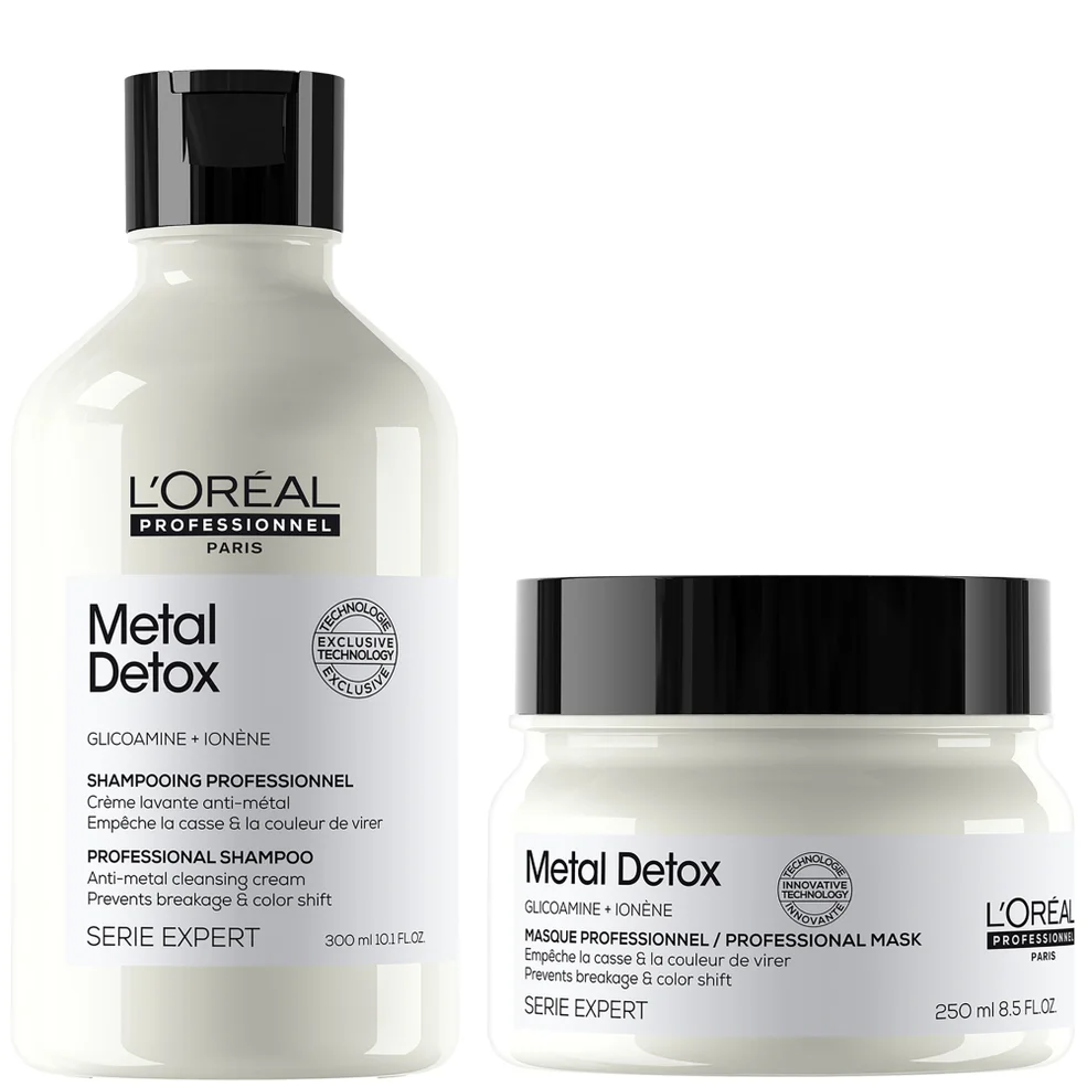 L'Oréal Professionnel Metal Detox Shampoo and Masque Bundle Afbeelding 1