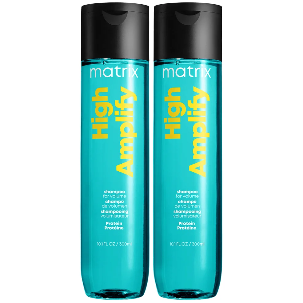 Matrix Total Results Volumising High Amplify Shampoo 300ml Duo for Fine and Flat Hair Afbeelding 1