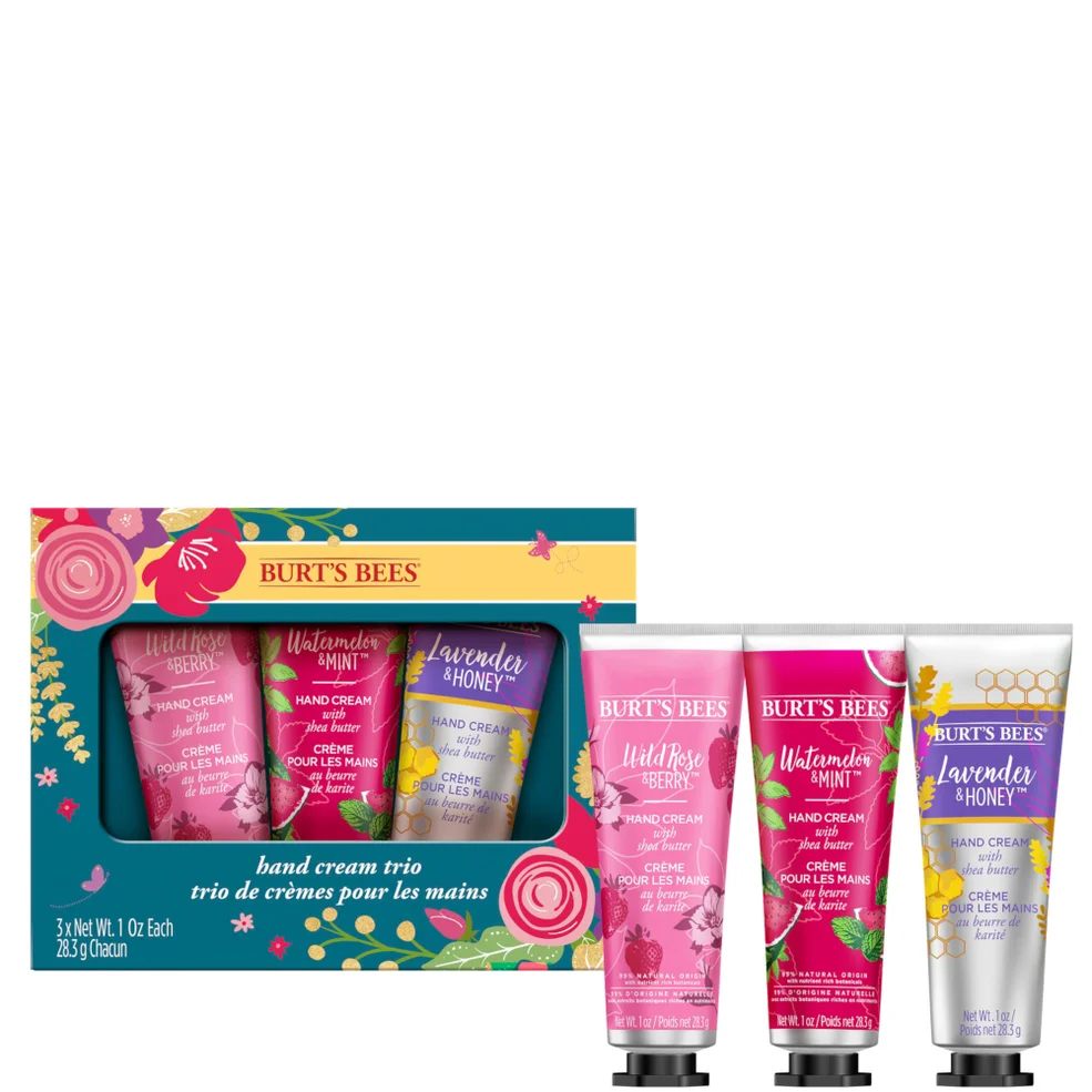 Burt's Bees Hand Cream Trio Gift Set Afbeelding 1