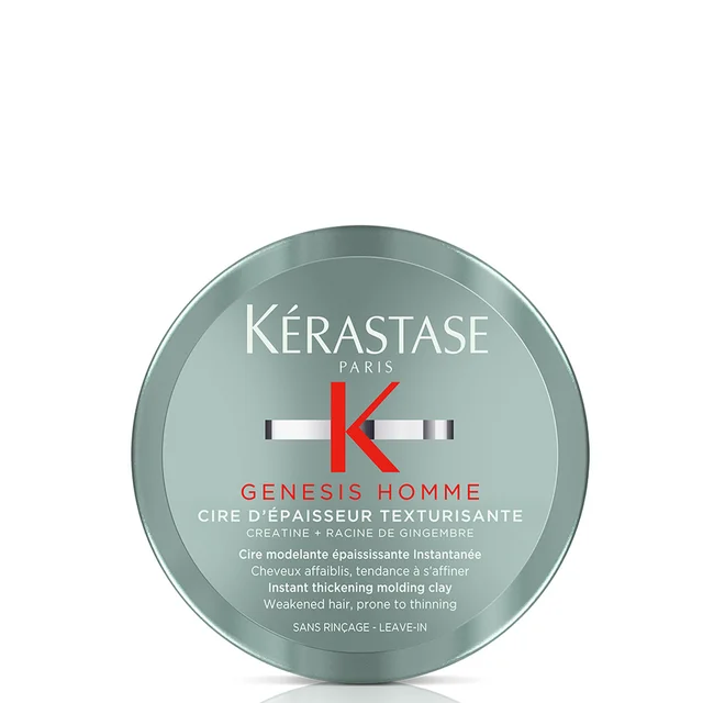 Kérastase Genesis Homme Instant Verdikkende Vormgevende Klei 75 ml