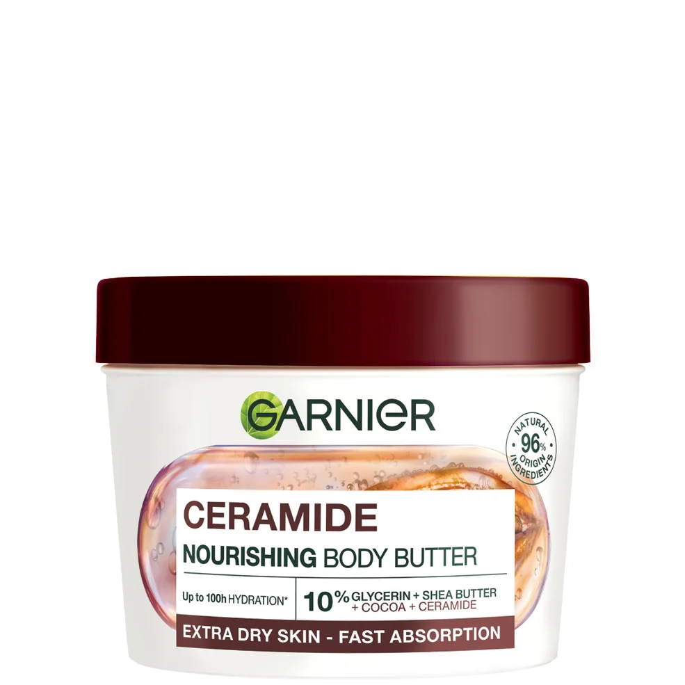 Garnier Body Superfood, Herstellende Bodybutter, Cocoa en Ceramide, 380 ml Afbeelding 1