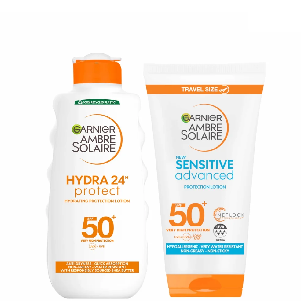 Garnier Ambre Shea Butter Sun Protection Cream SPF50 and Mini 50ml Bundle Afbeelding 1
