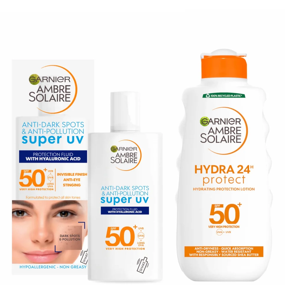Garnier Ambre Solaire Face and Body SPF50 Bundle Afbeelding 1