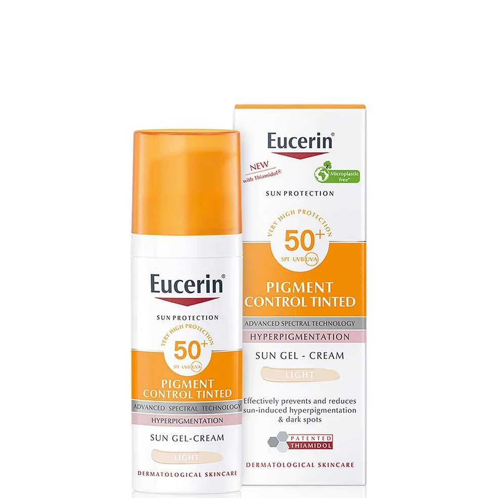 Eucerin Sun Face Pigment Control Tinted Light SPF50 50ml Afbeelding 1
