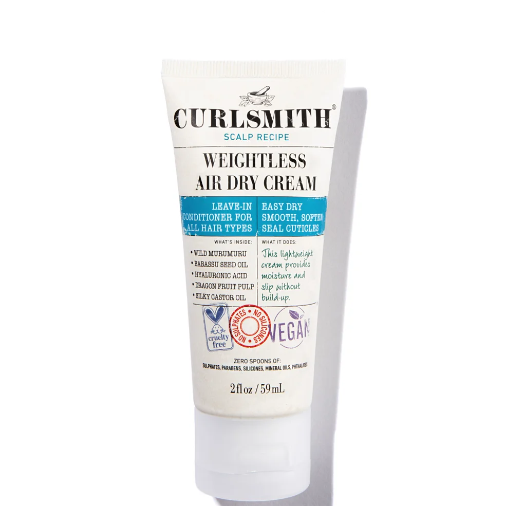 Curlsmith Weightless Air Dry Cream Travel Size 59ml Afbeelding 1