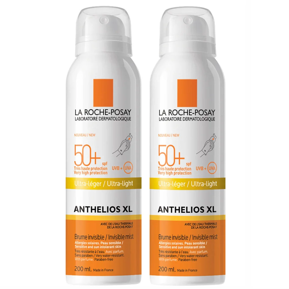 La Roche-Posay Anthelios Ultra-Light SPF50+ Sun Protection Spray 200ml Duo Afbeelding 1