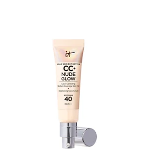 IT Cosmetics CC+ en Nude Glow Lichtgewicht Foundation en Glansserum met SPF40 32 ml (Verschillende Tinten) - Shade Fair
