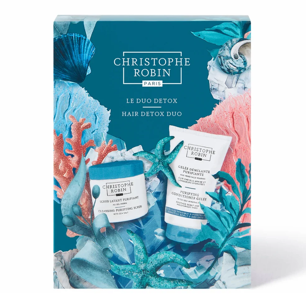 Christophe Robin Cleansing Scalp Scrub Home & Away Duo Afbeelding 1