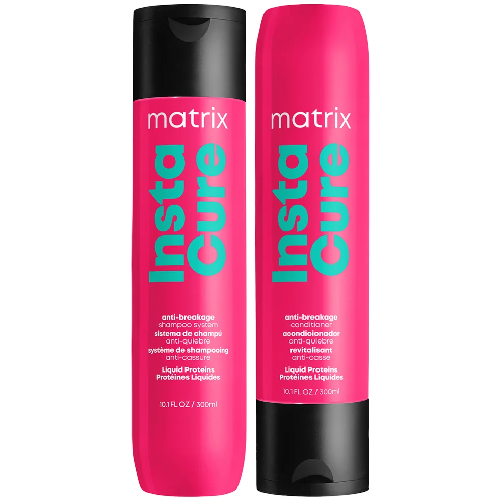 Matrix Total Results InstaCure Anti-Breakage Shampoo and Conditioner 300ml Duo for Damaged Hair Afbeelding 1