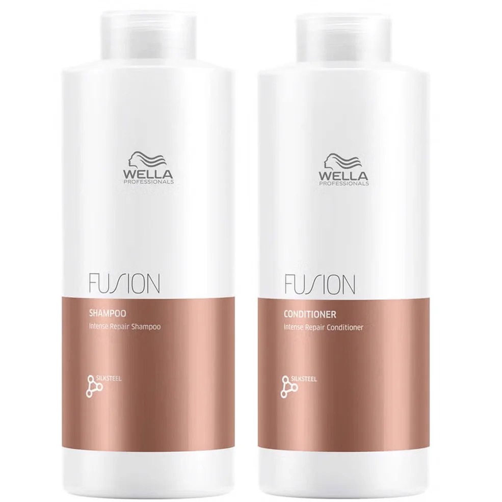 Wella Professionals Fusion Repair Shampoo and Conditioner Super Size Regime Bundle Afbeelding 1