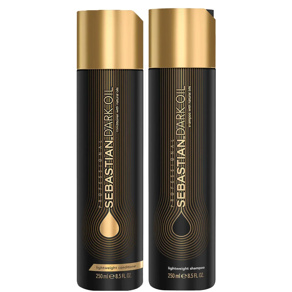 Sebastian Professional Dark Oil Shampoo and Conditioner Regime Bundle Afbeelding 1
