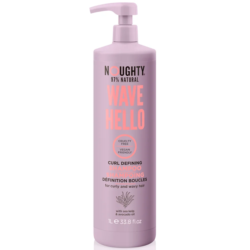 Noughty Wave Hello Shampoo 1000ml Afbeelding 1