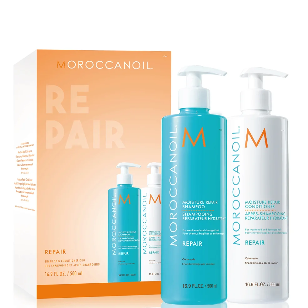 Moroccanoil Moisture Repair Shampoo and Conditioner Duo Afbeelding 1