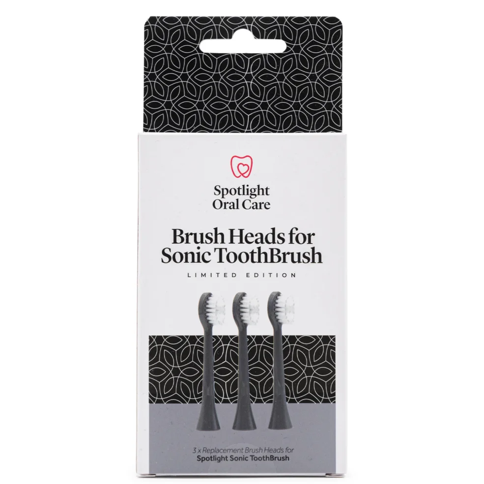 Spotlight Oral Care Sonic Head Replacements - Graphite Grey Afbeelding 1