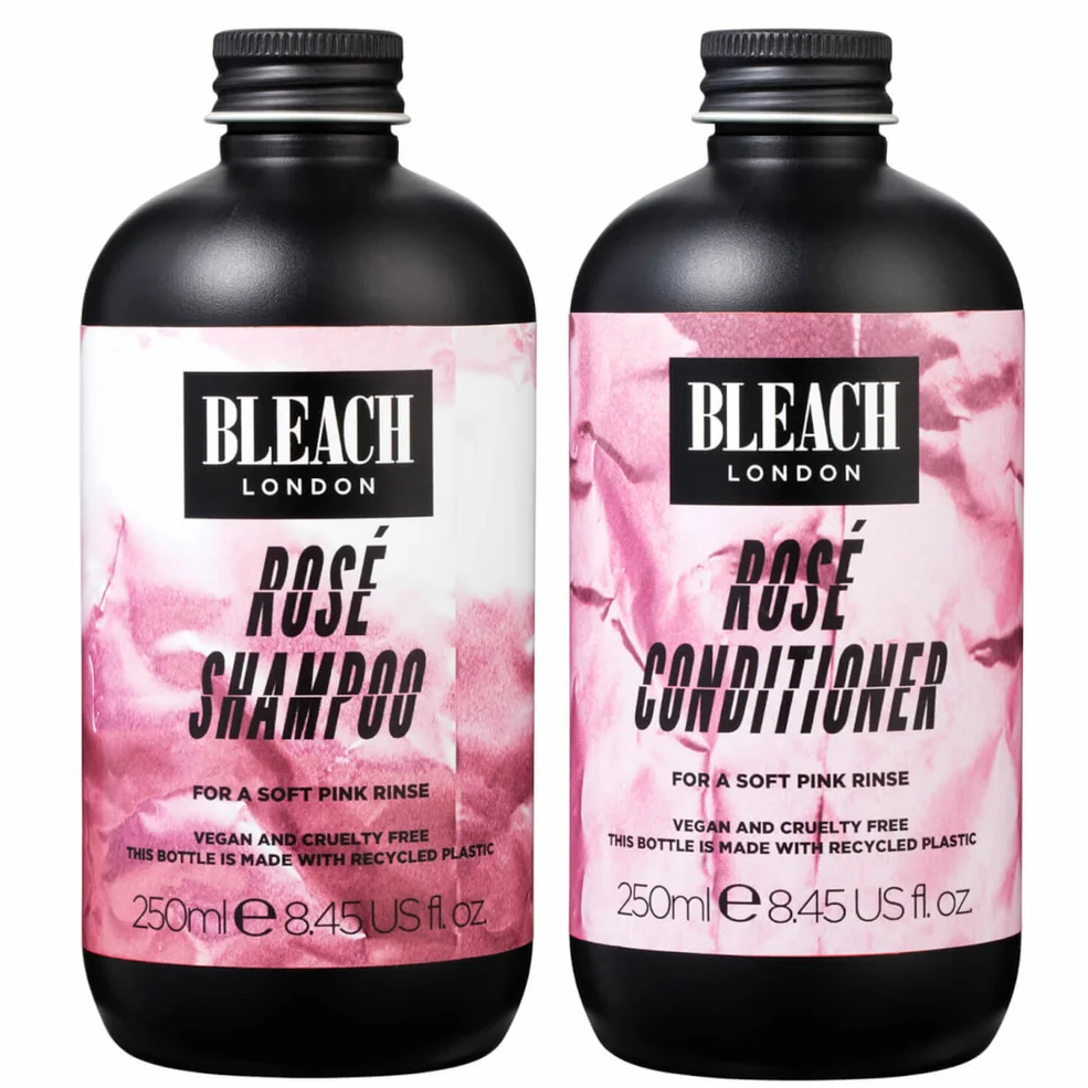 BLEACH LONDON Rose Shampoo and Conditioner Duo Afbeelding 1