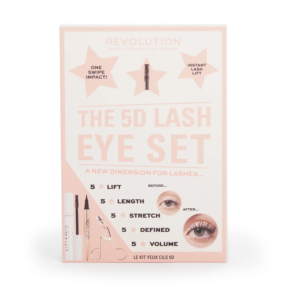 Makeup Revolution 5D Lash Eye Set Afbeelding 1