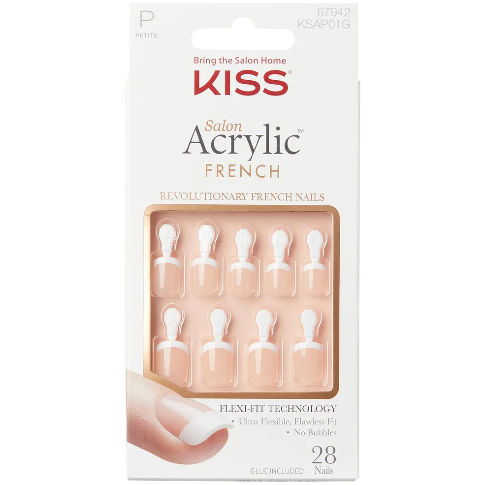 KISS Salon Acryl Nagelkit - Crush Hour Afbeelding 1