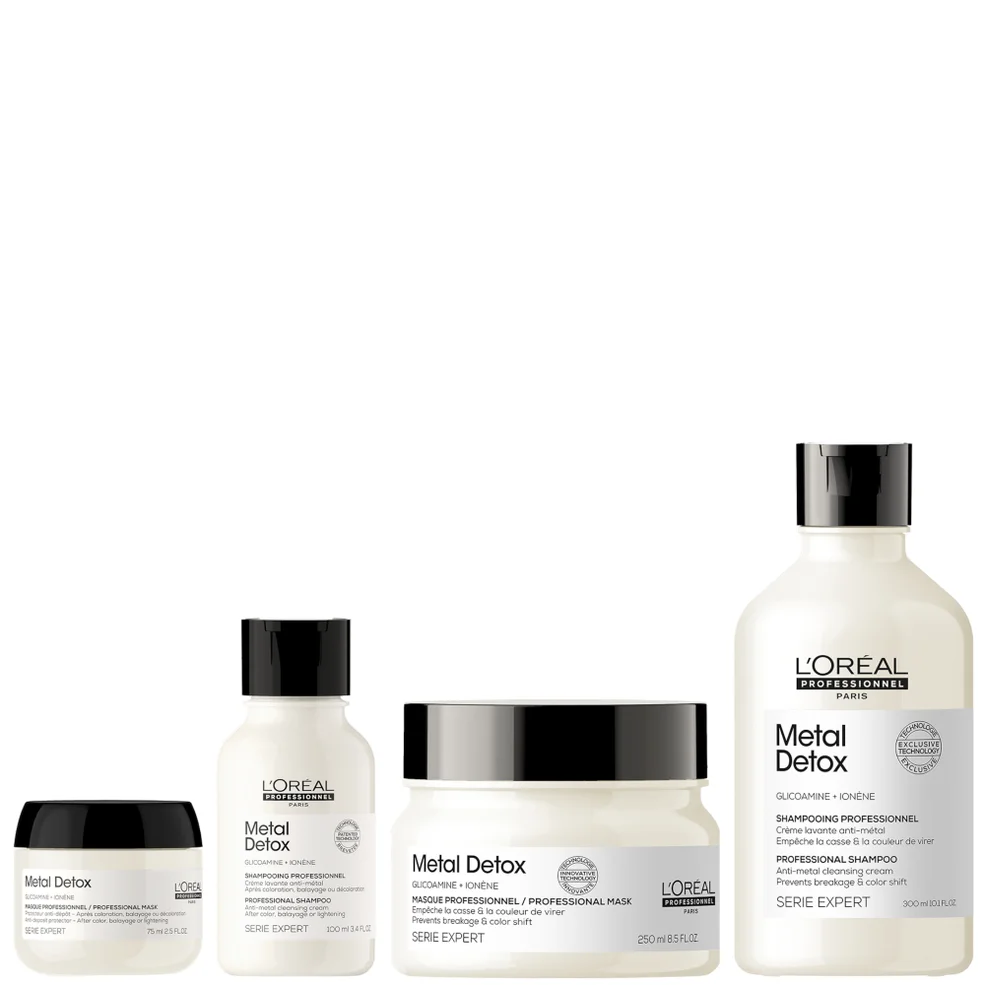 L'Oreal Professionel Metal Detox Shampoo and Masque Bundle Afbeelding 1
