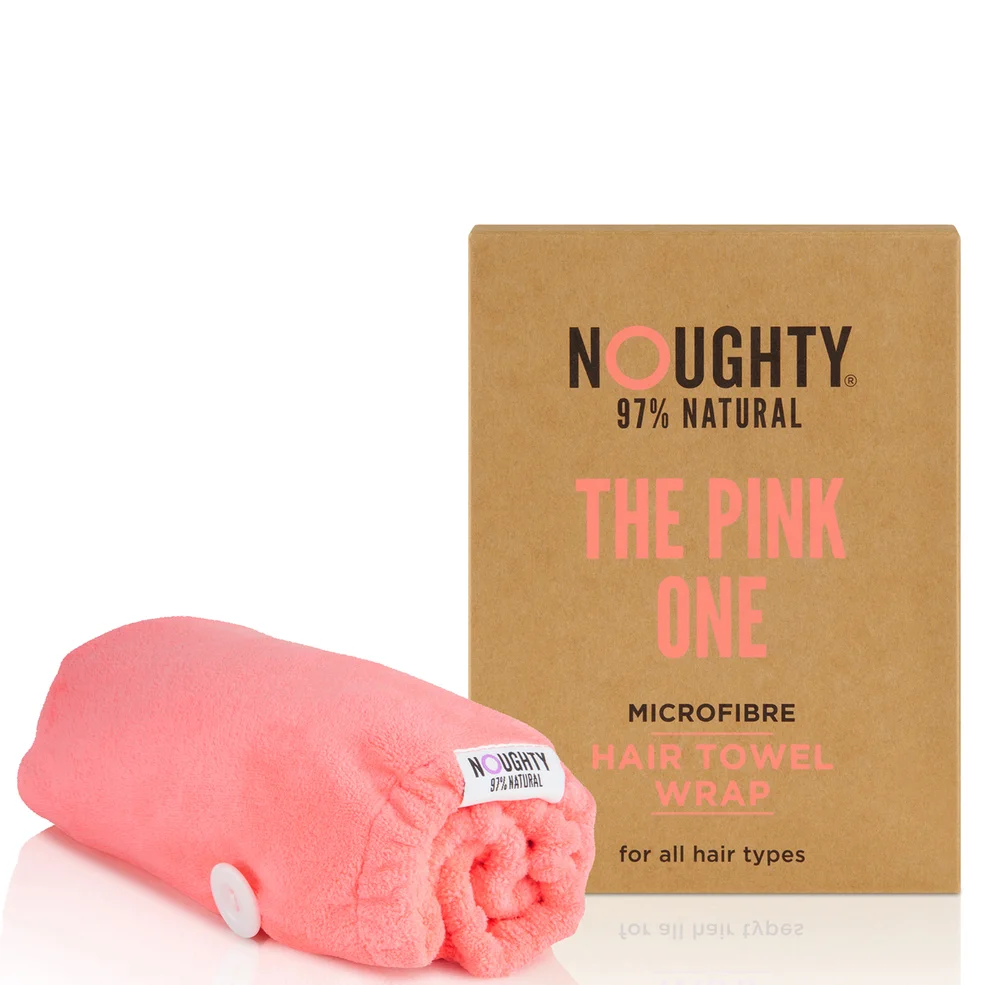 Noughty Hair Towel Pink Afbeelding 1