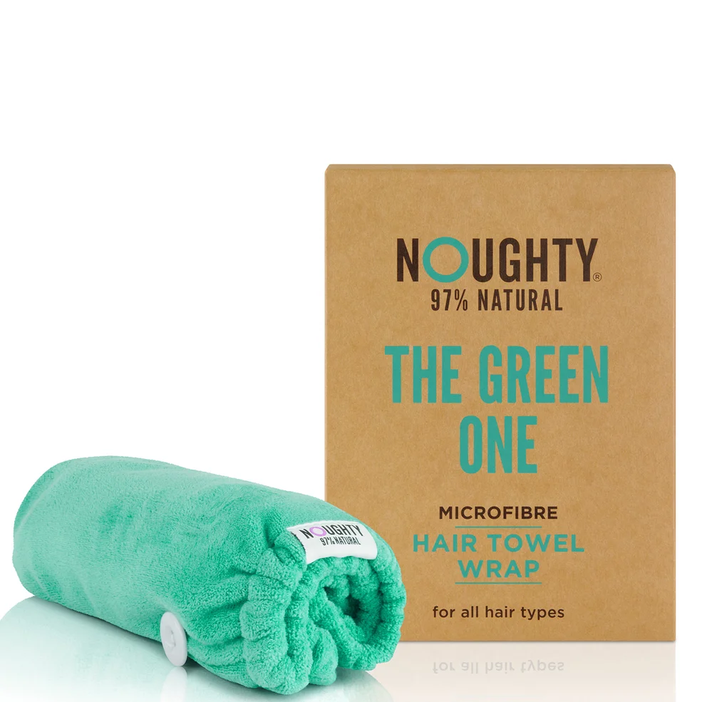 Noughty Hair Towel Green Afbeelding 1