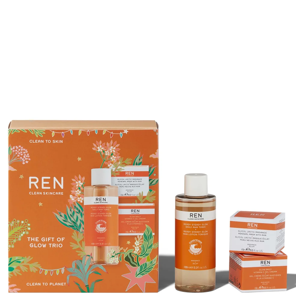 REN Clean Skincare The Gift of Glow Trio Afbeelding 1