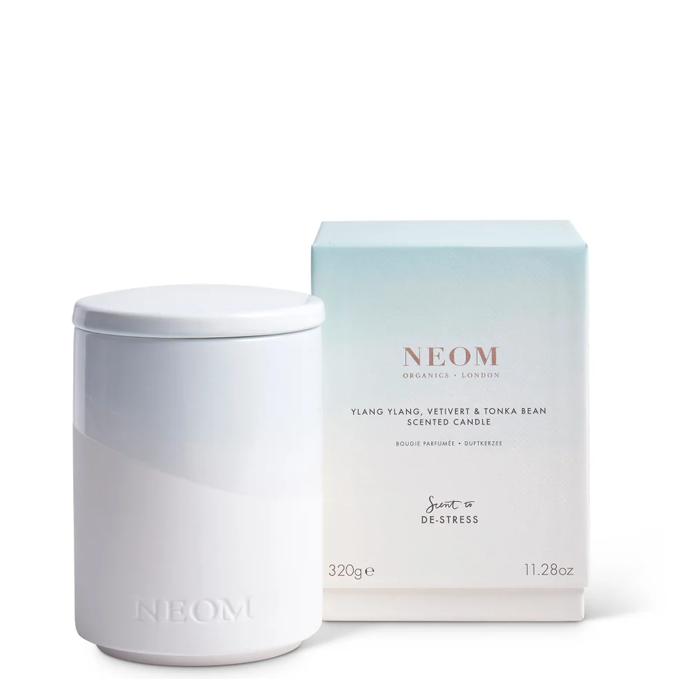 NEOM Geurkaars Ylang-Ylang, Vetiver en Tonkaboon 320g Afbeelding 1
