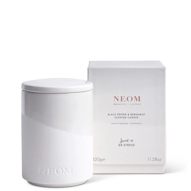 NEOM Geurkaars Zwarte Peper en Bergamot 320g